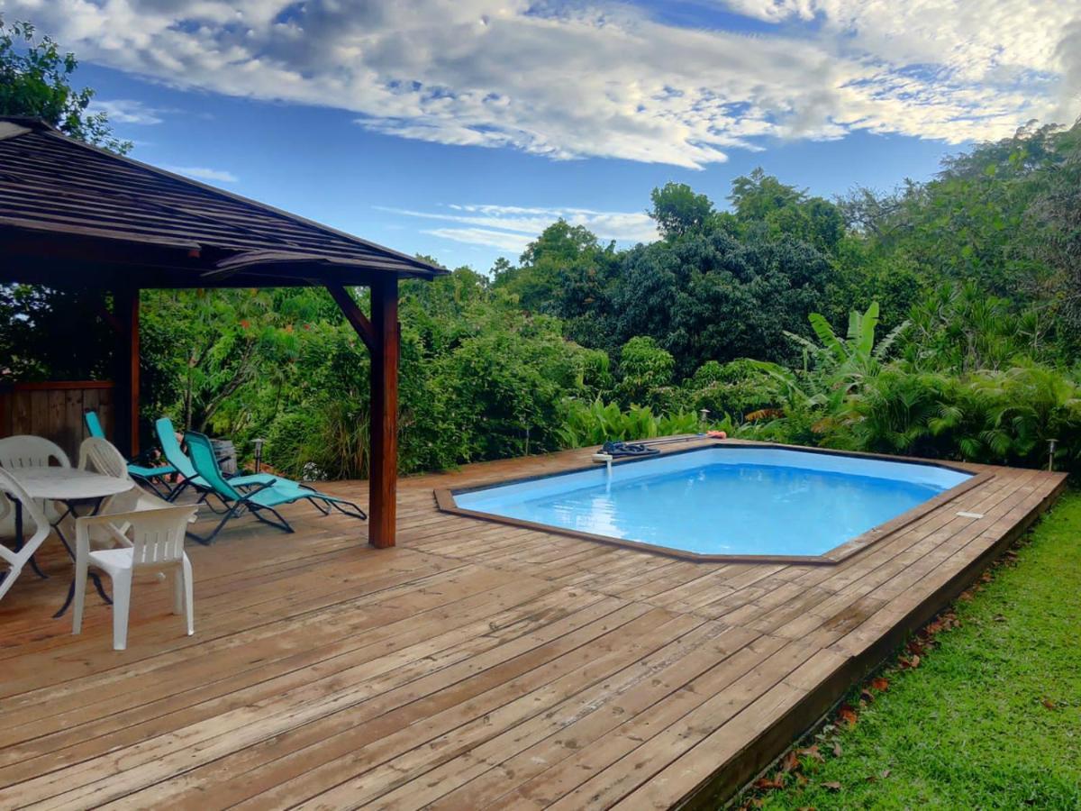 Villa Au Vieux Manguier à Deshaies Extérieur photo