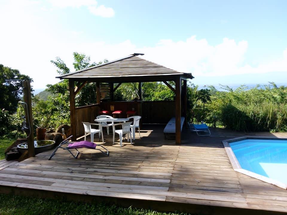 Villa Au Vieux Manguier à Deshaies Extérieur photo